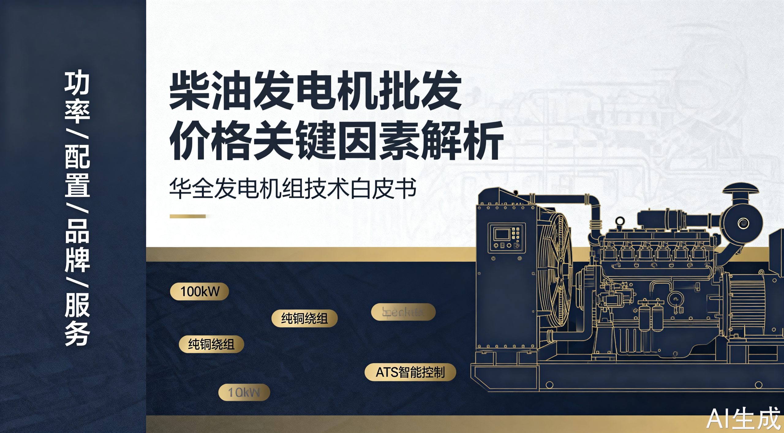 柴油发电机批发价格选购关键攻略