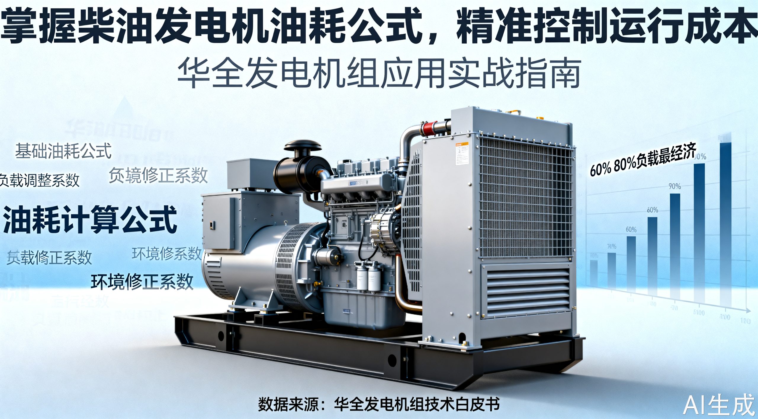 柴油发电机油耗计算公式，一看就懂