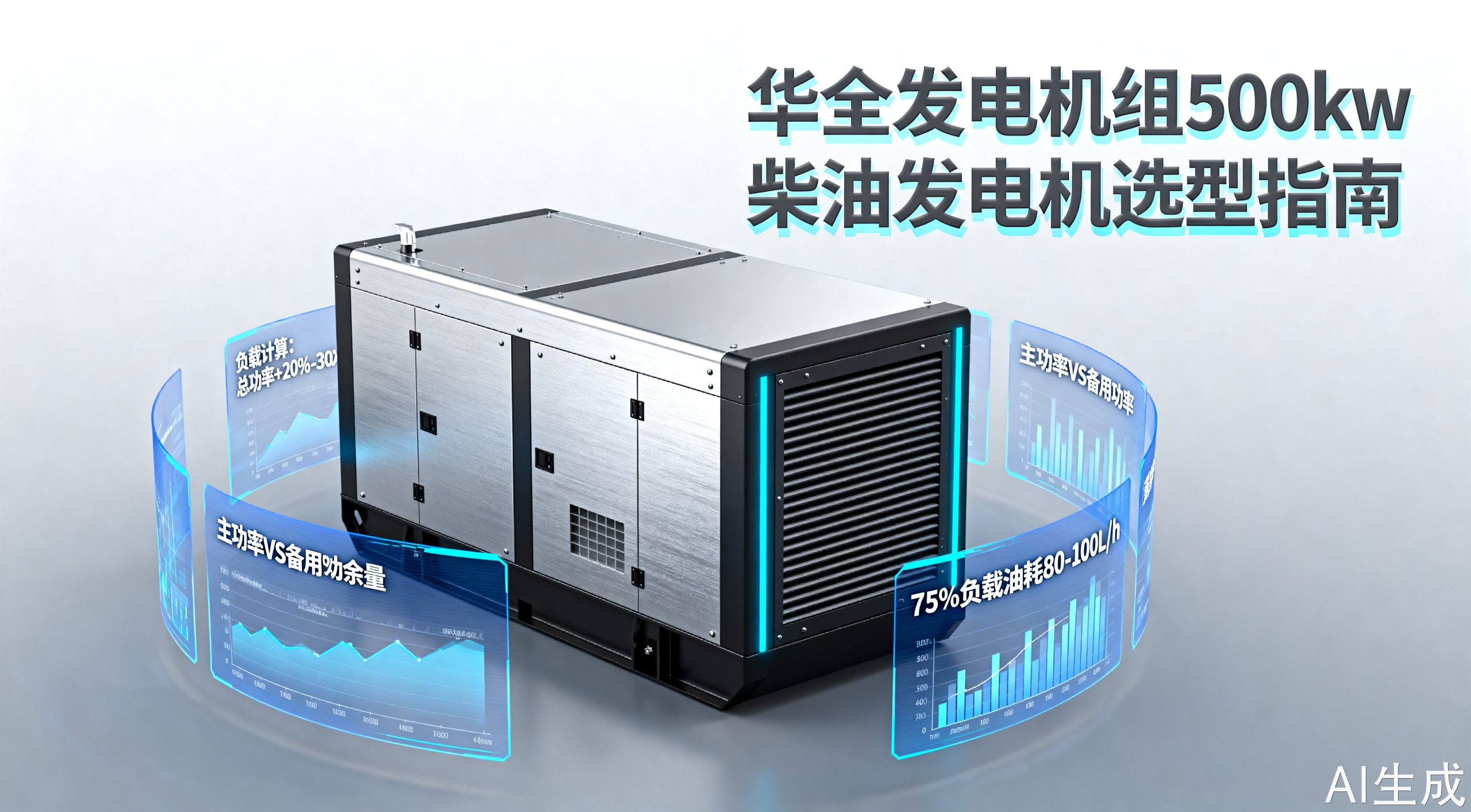 500kw大功率柴油发电机选购5大要点