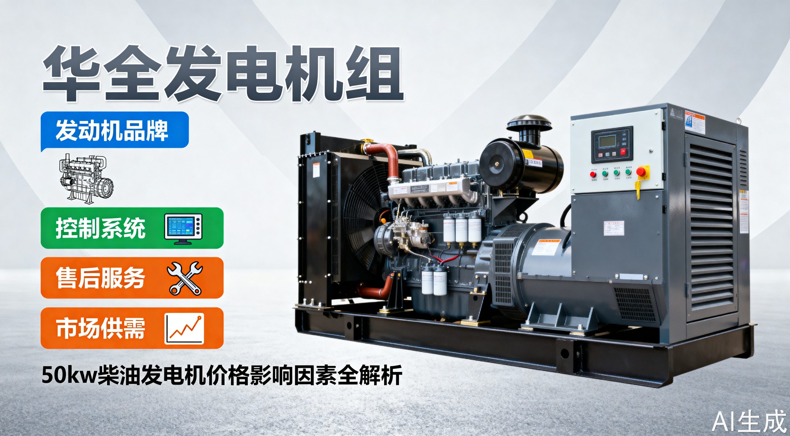 50kw柴油发电机价格，你了解多少